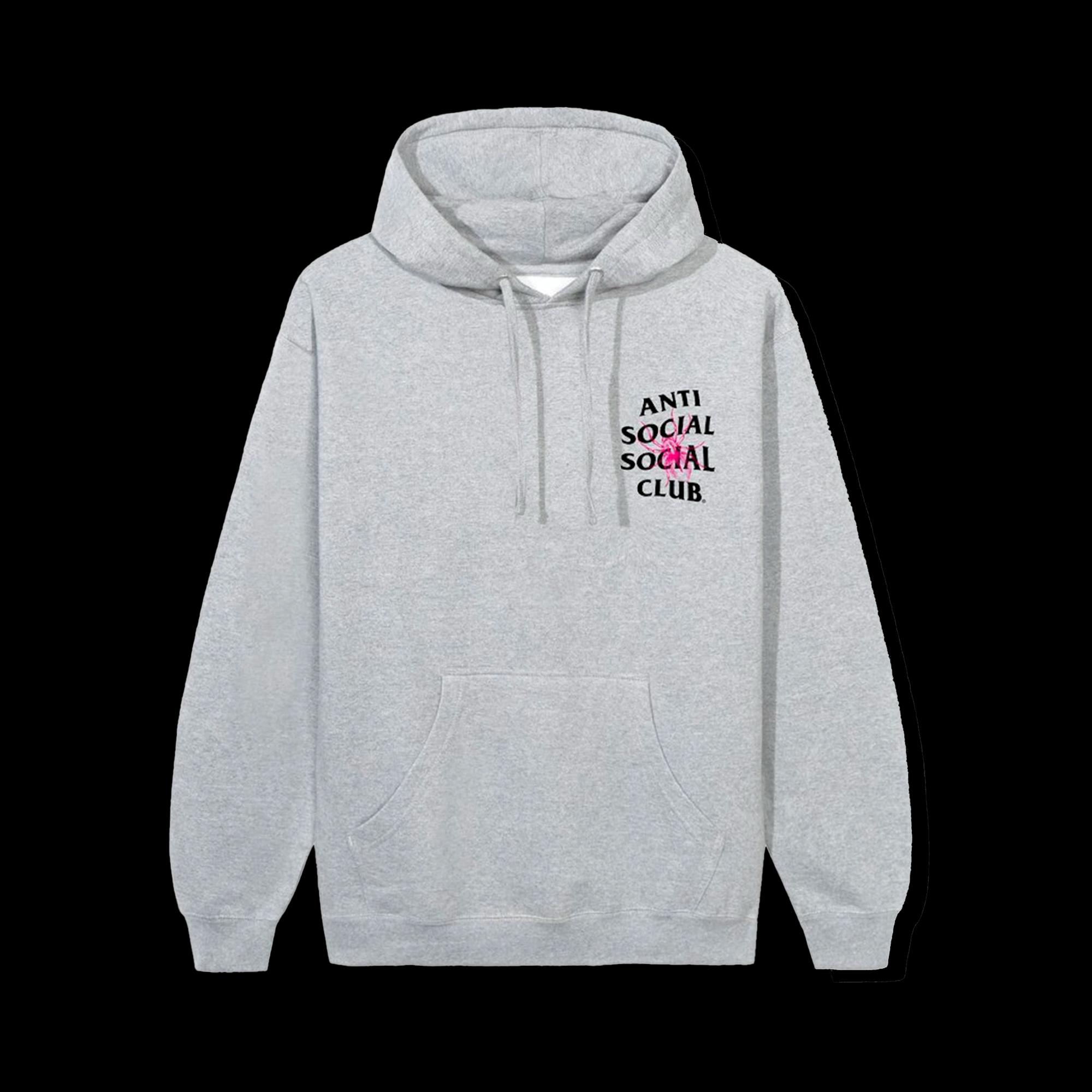 Anti Social Social Club Creep Hoodie Heather Grey