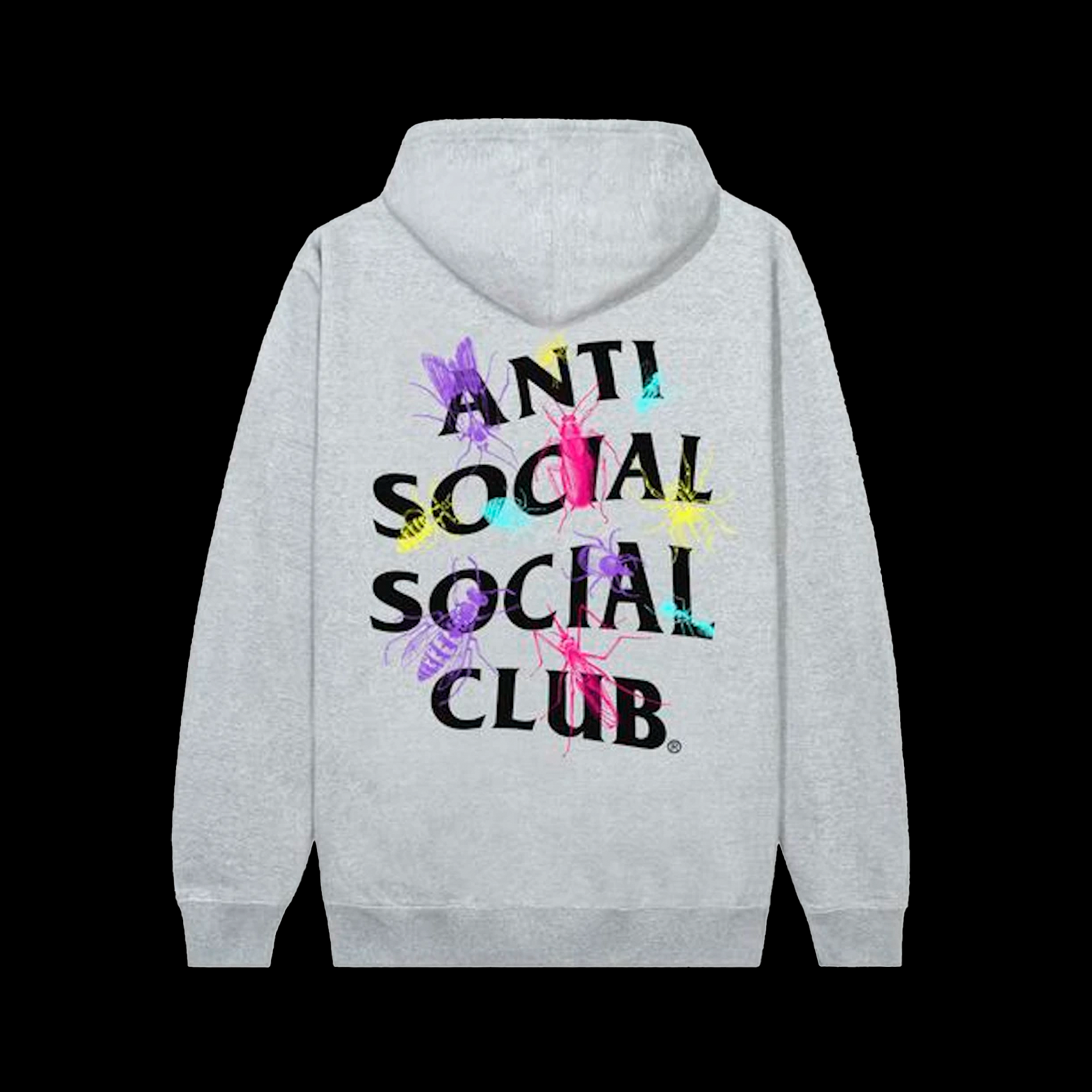 Anti Social Social Club Creep Hoodie Heather Grey