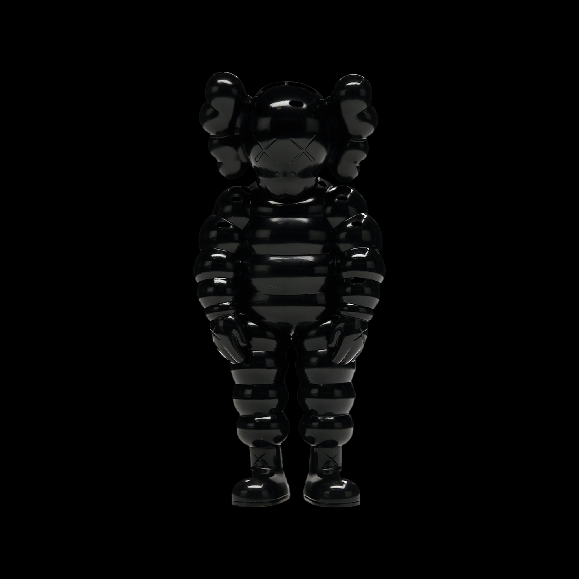 KAWS What Party Vinyl Figure Black