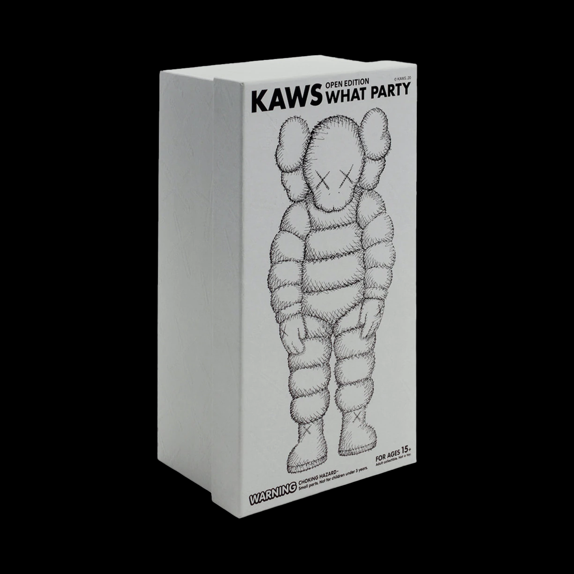 KAWS What Party Vinyl Figure White