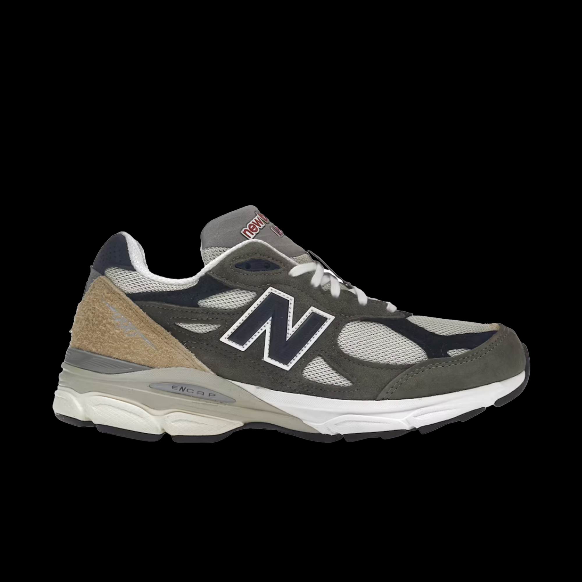 New Balance 990v3 MiUSA Grey Blue Olive