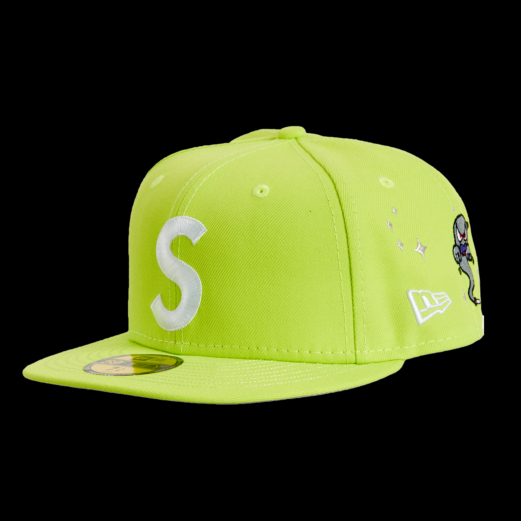 Supreme Characters S Logo New Era Neon Green