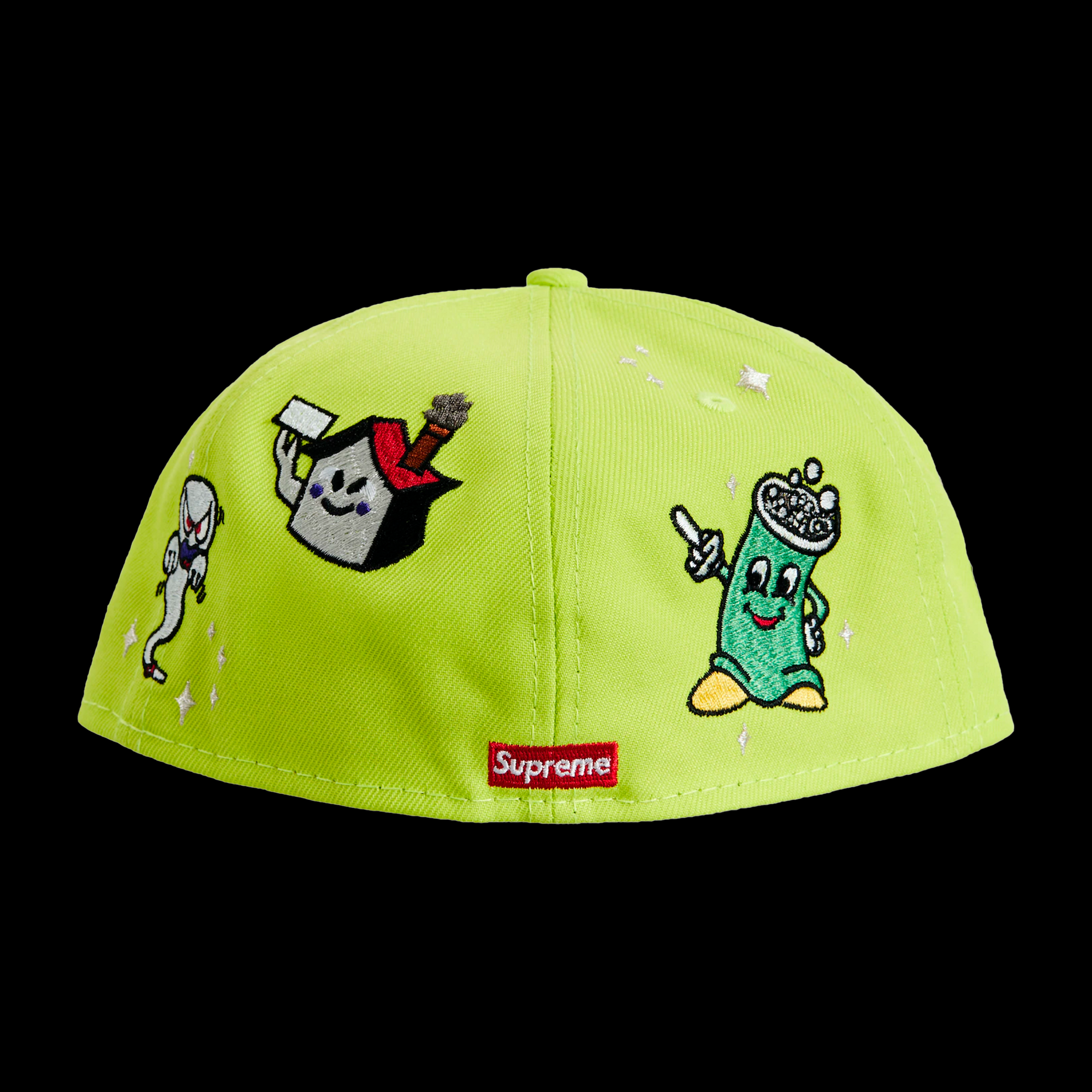 Supreme Characters S Logo New Era Neon Green