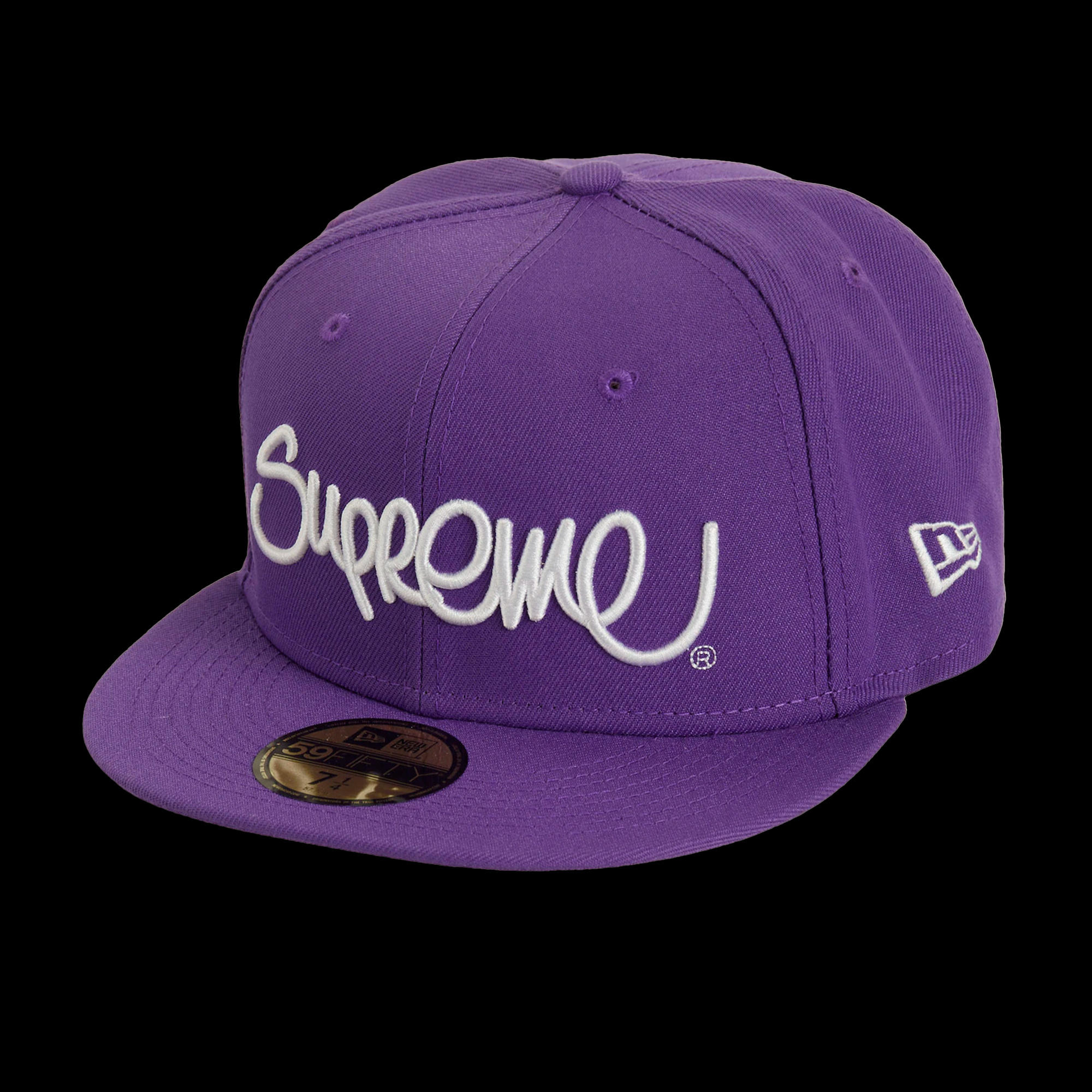 Supreme Handstyle New Era Purple