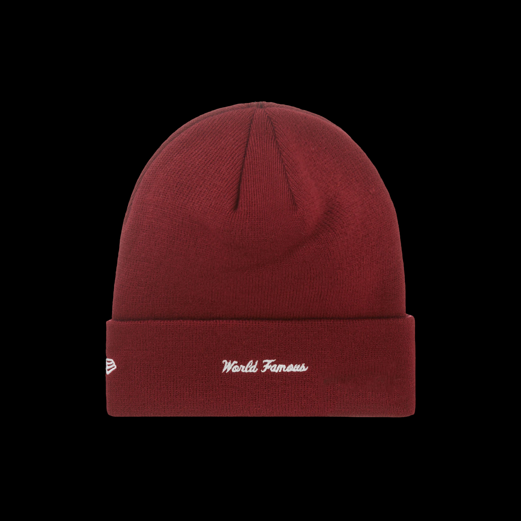 Supreme New Era Box Logo Beanie Cardinal