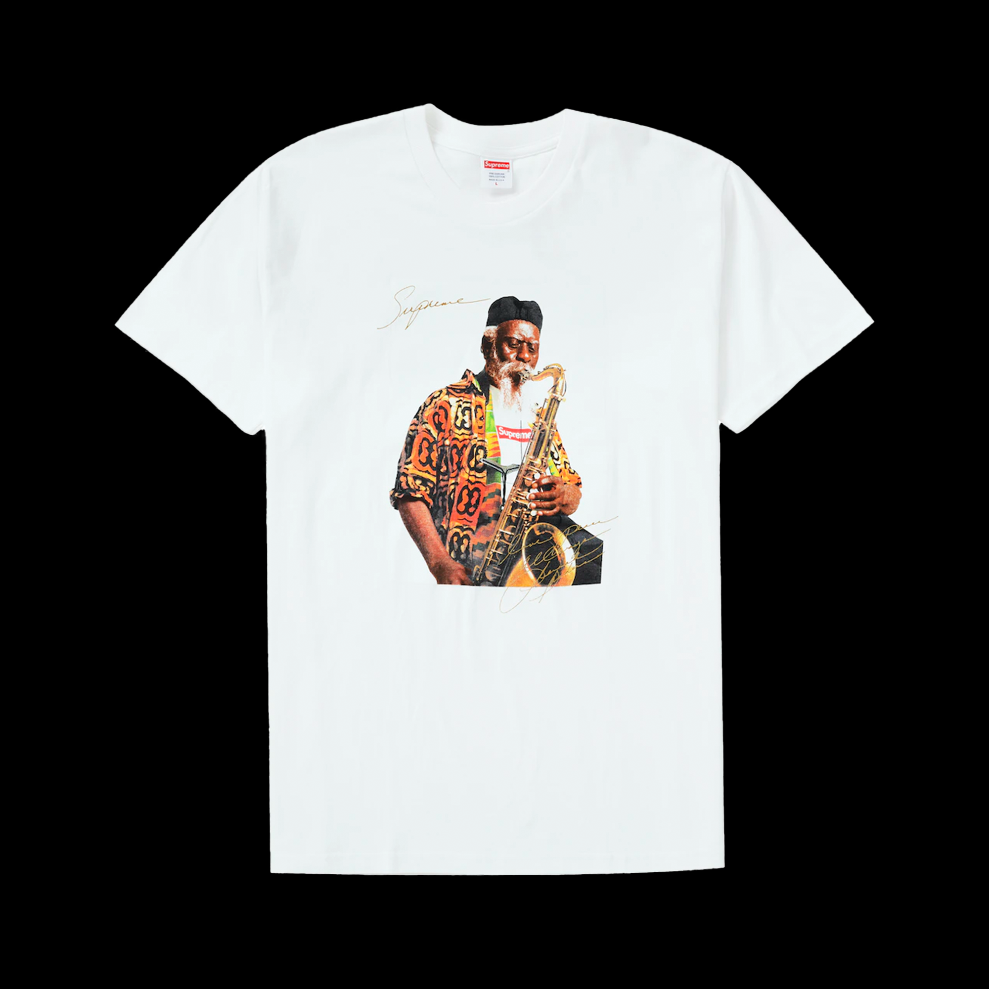 Supreme Pharoah Sanders Tee White