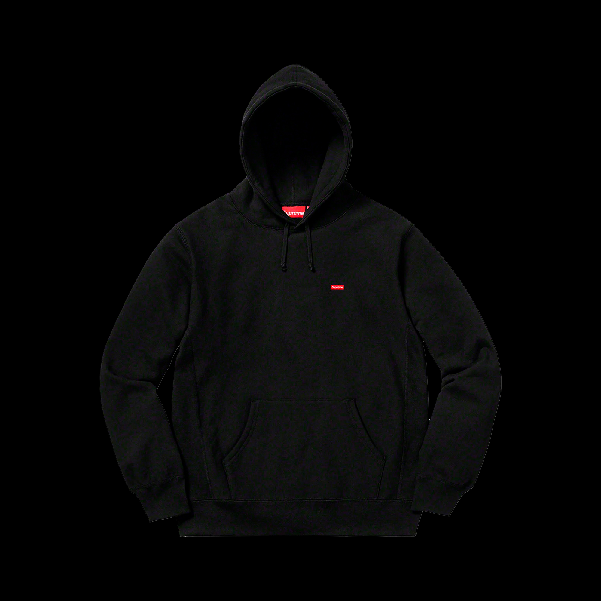 Supreme Small Box Hooded Sweatshirt Black