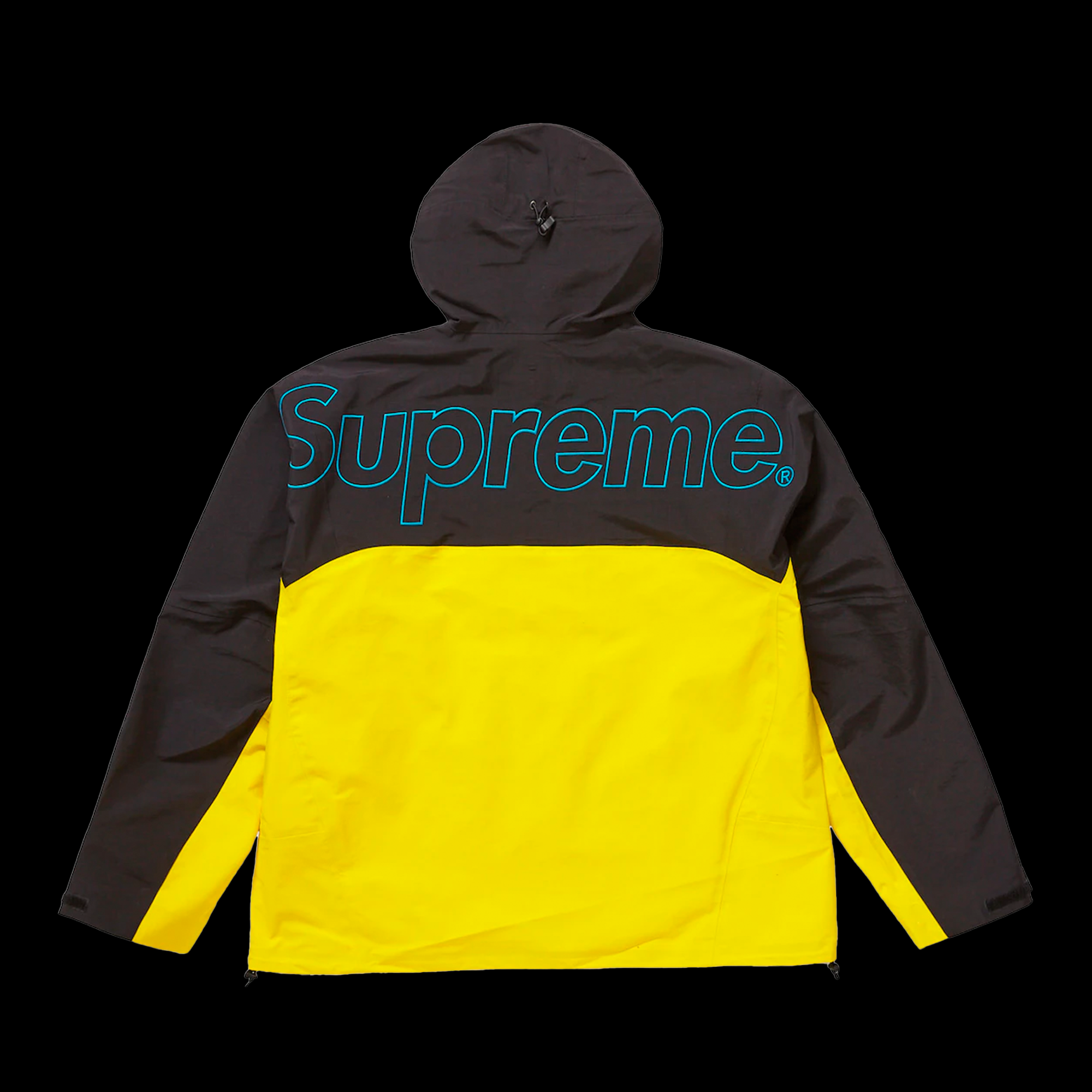 Supreme The North Face Taped Seam Shell Jacket Yellow