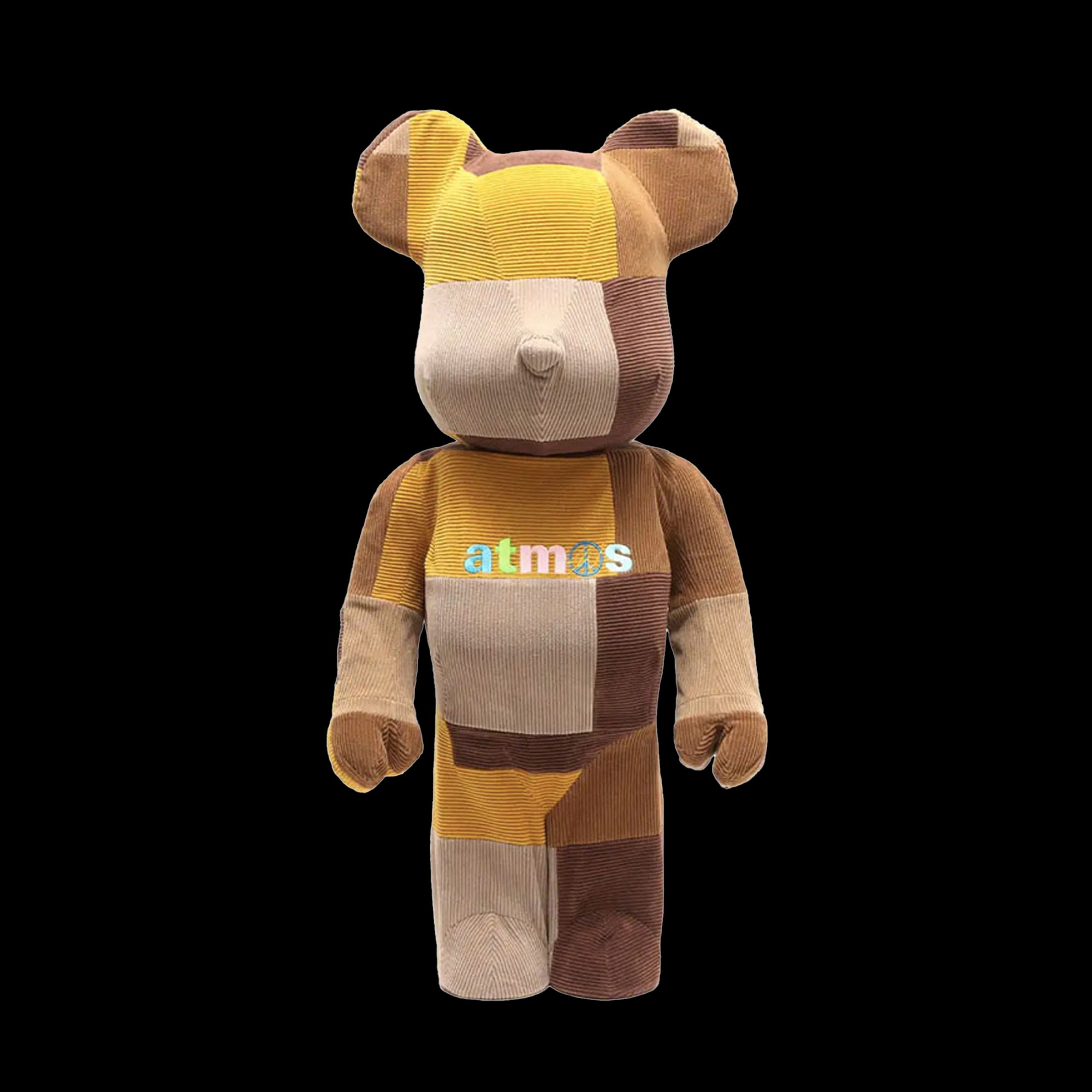 Bearbrick x atmos x Sean Wotherspoon 1000% Brown