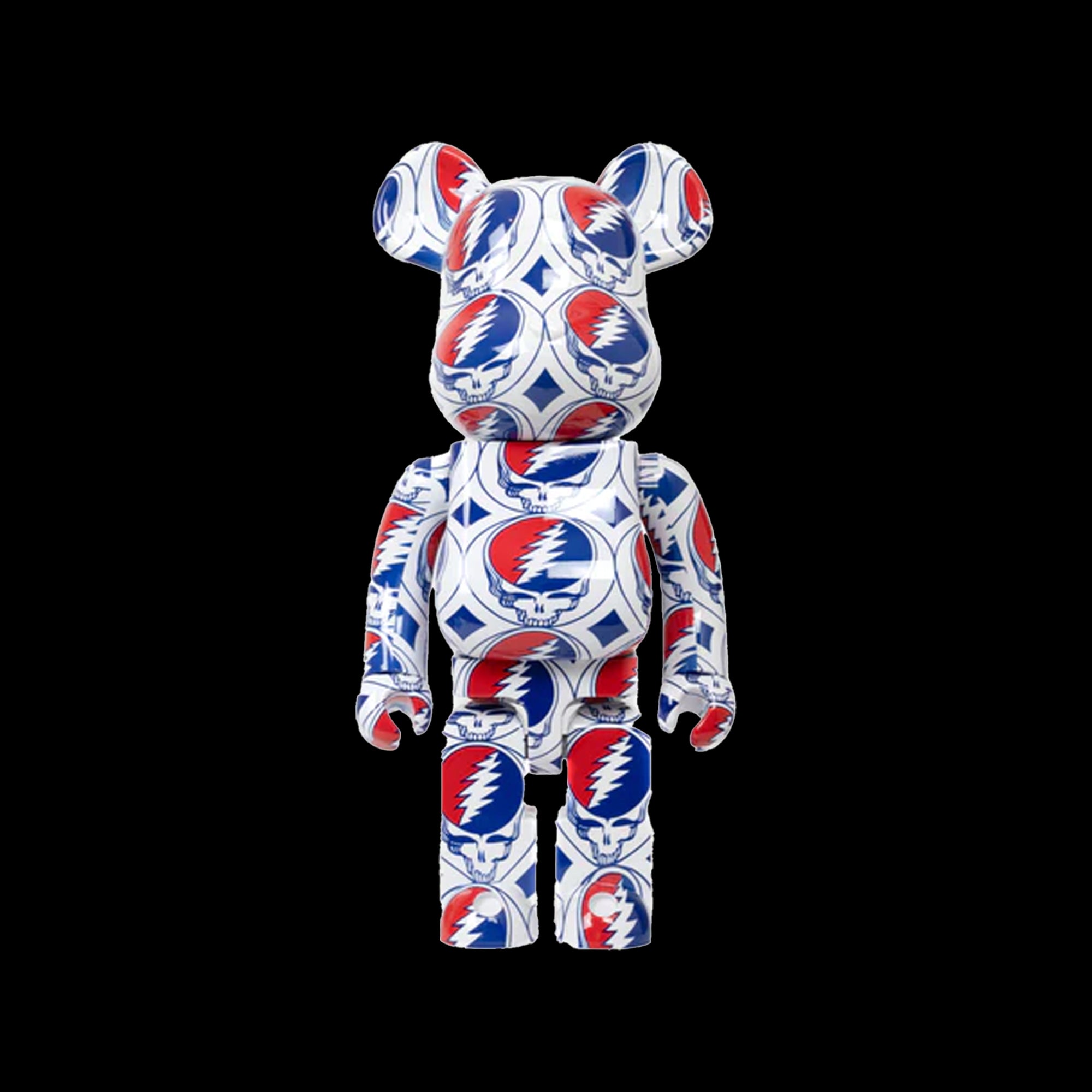 Bearbrick x Grateful Dead (Steal Your Face) 1000%