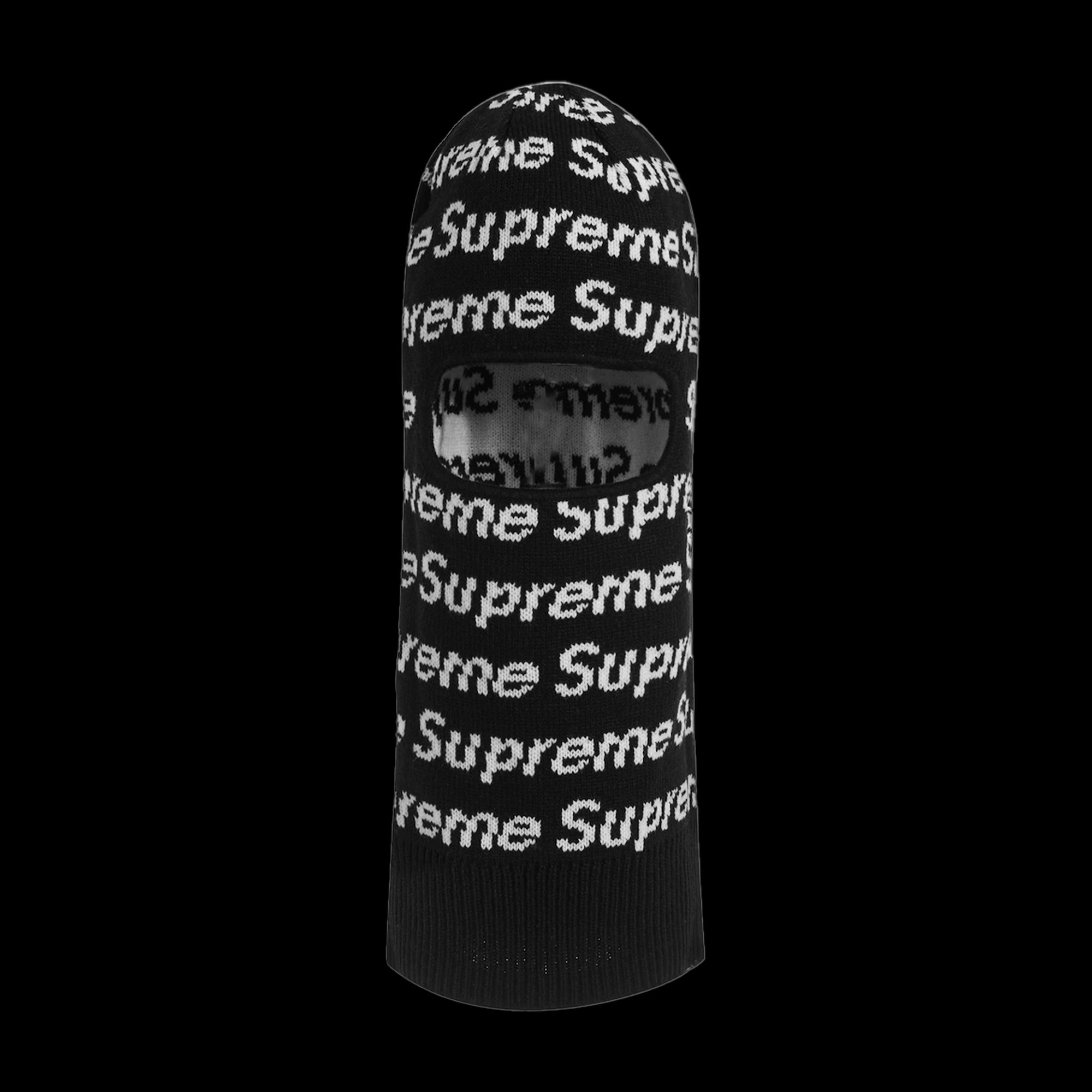 Supreme New Era Repeat Balaclava Black