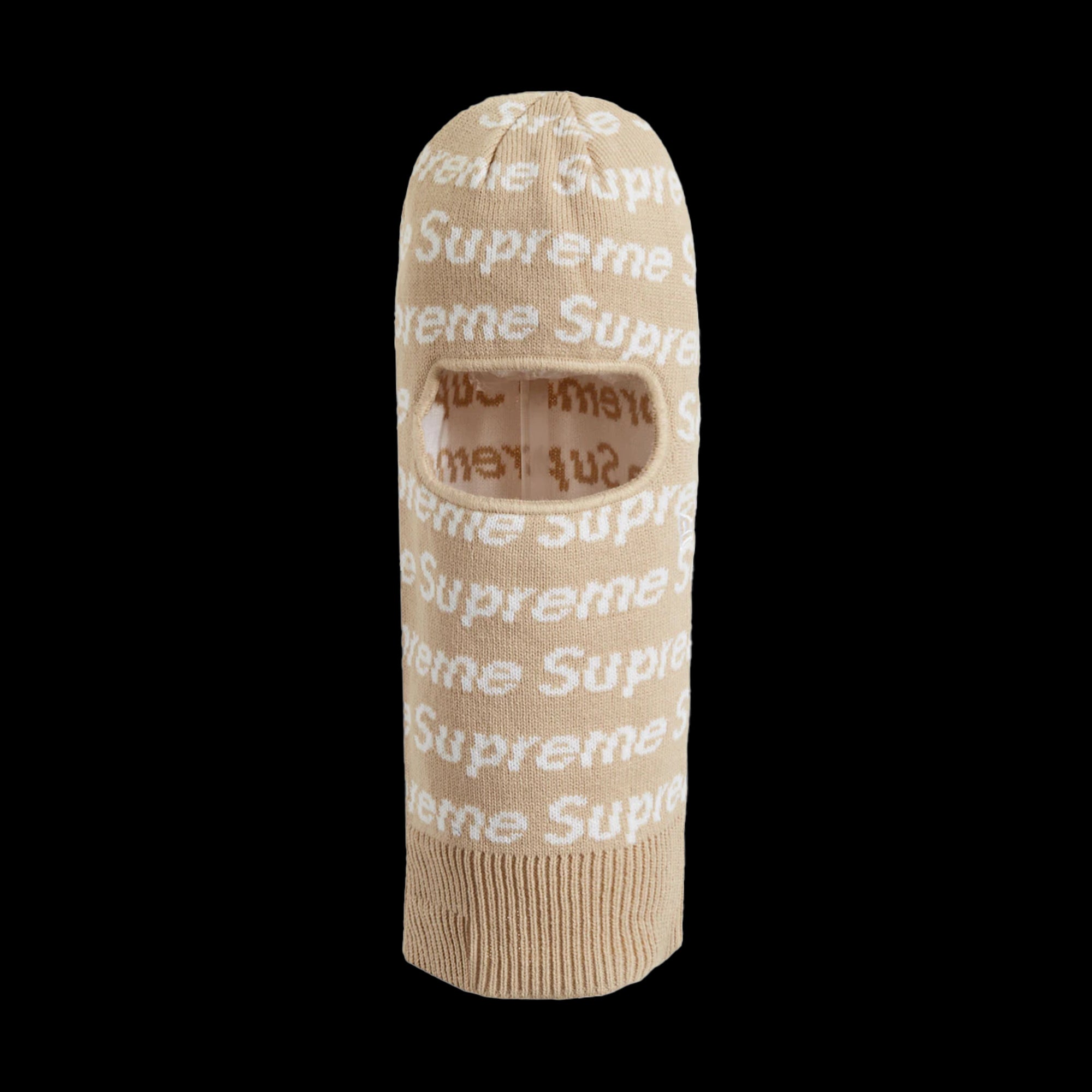 Supreme New Era Repeat Balaclava Taupe