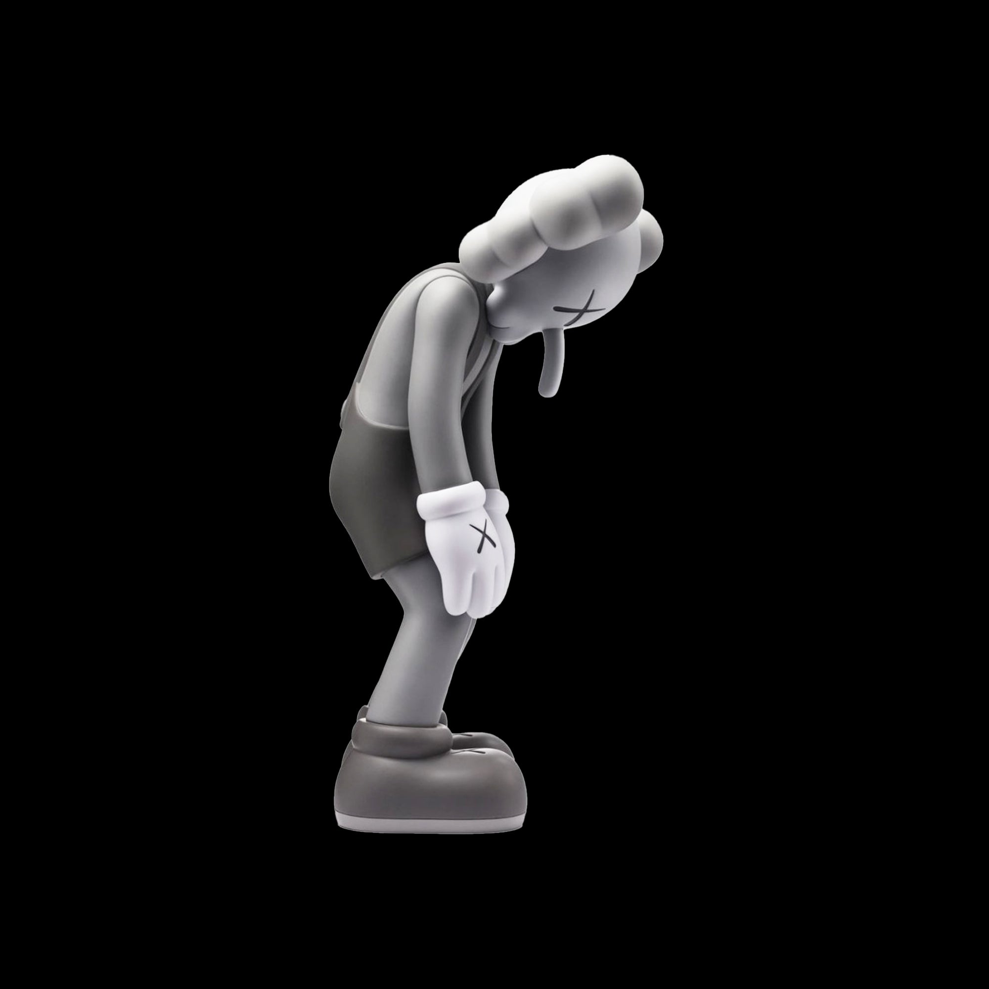 KAWS Small Lie Companion Vinyl Figure Grey