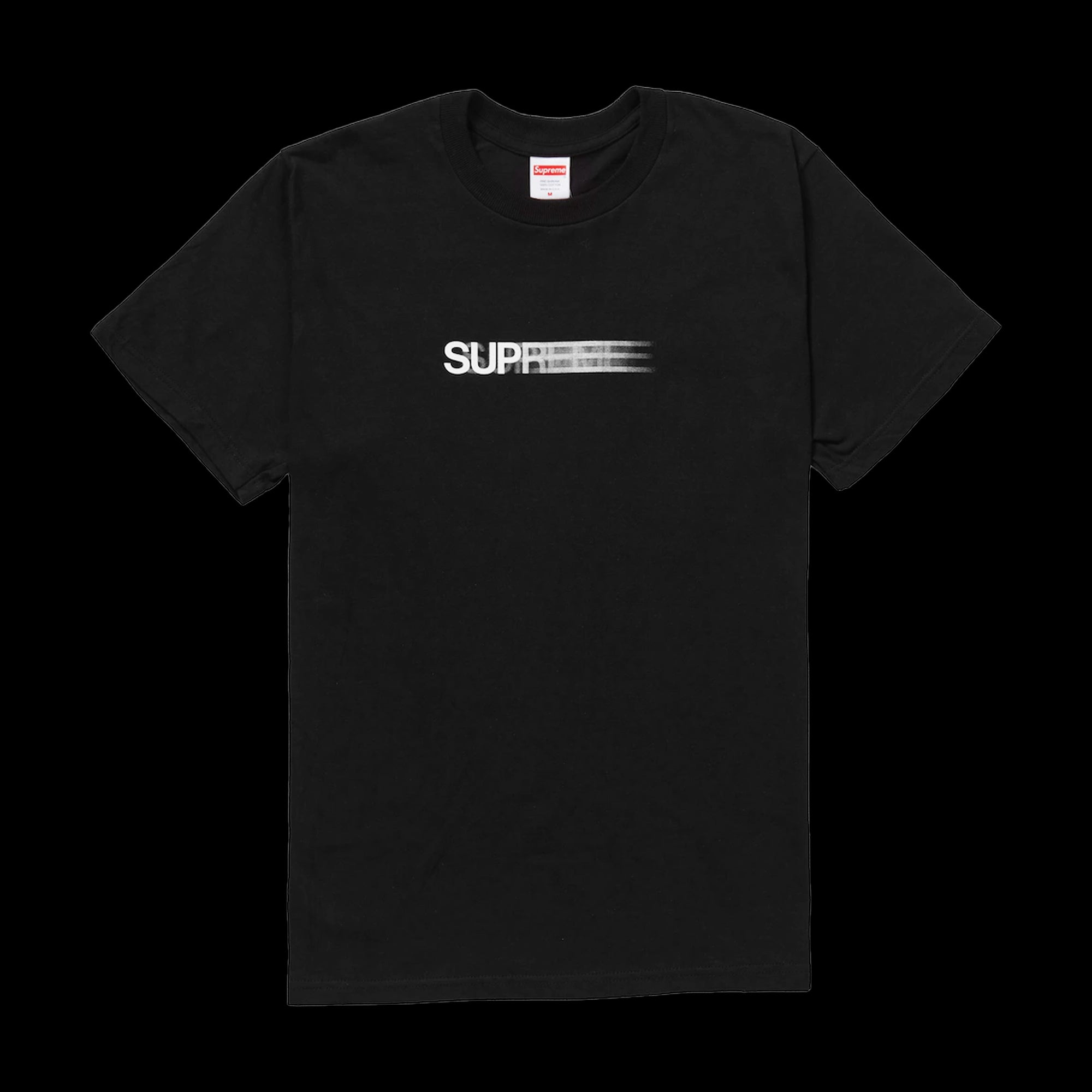 Supreme Motion Logo Tee Black