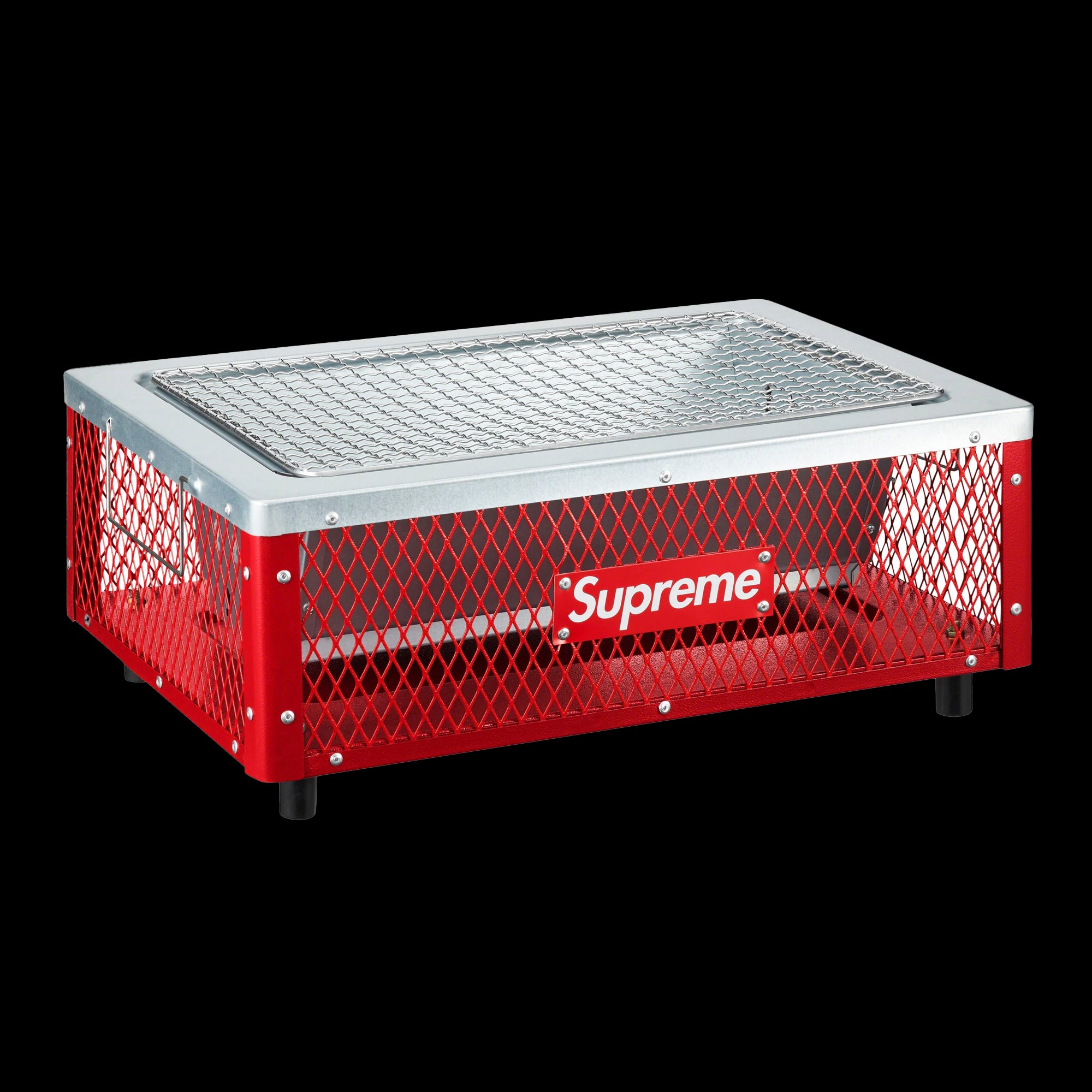 Supreme Coleman Charcoal Grill Red