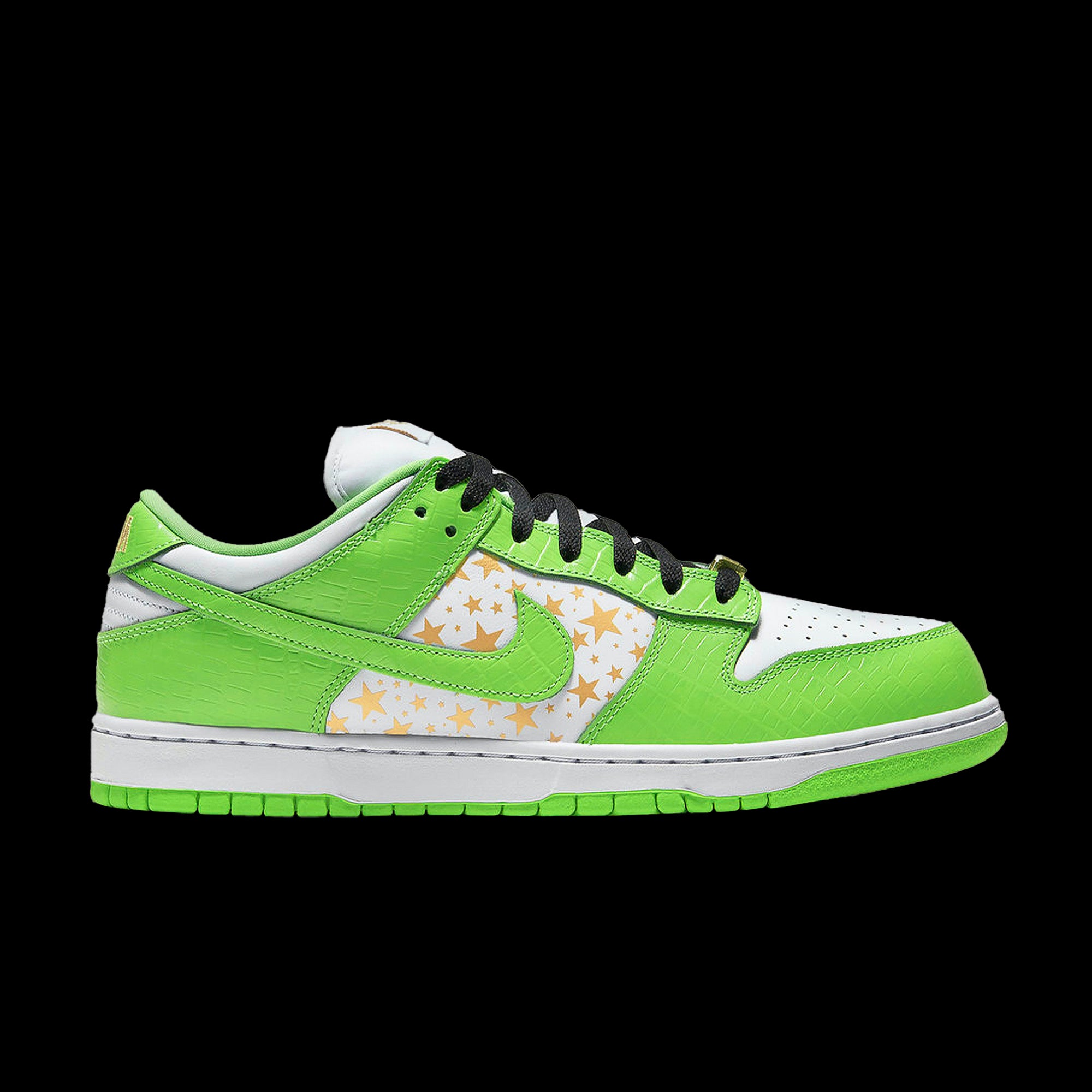 Nike SB Dunk Low Supreme Stars Mean Green (2021)