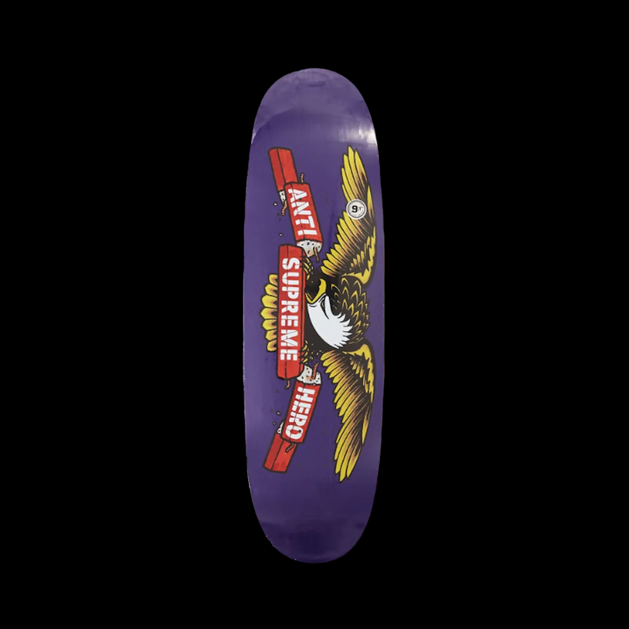 Supreme ANTIHERO Curbs Skateboard Deck Purple