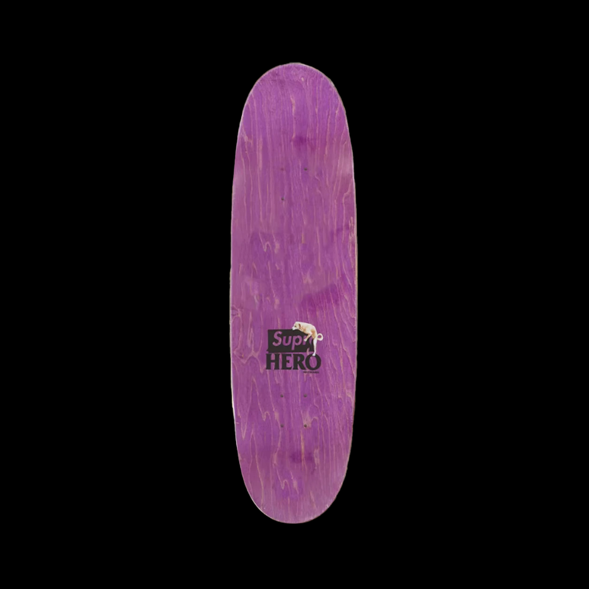 Supreme ANTIHERO Curbs Skateboard Deck Purple