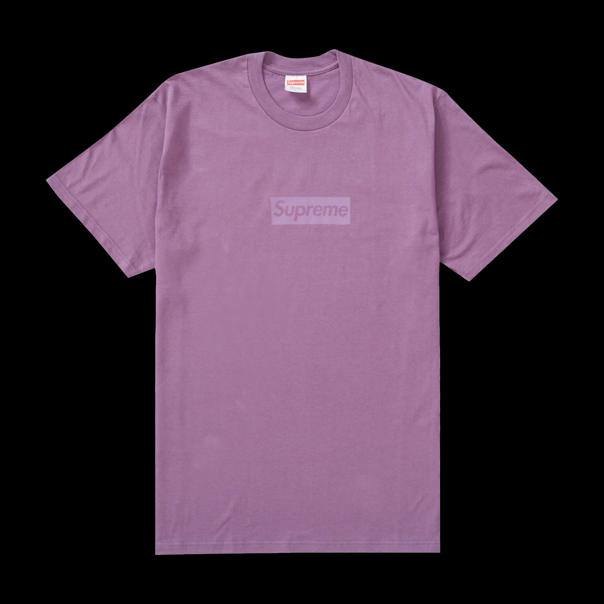 Supreme Tonal Box Logo Tee Purple